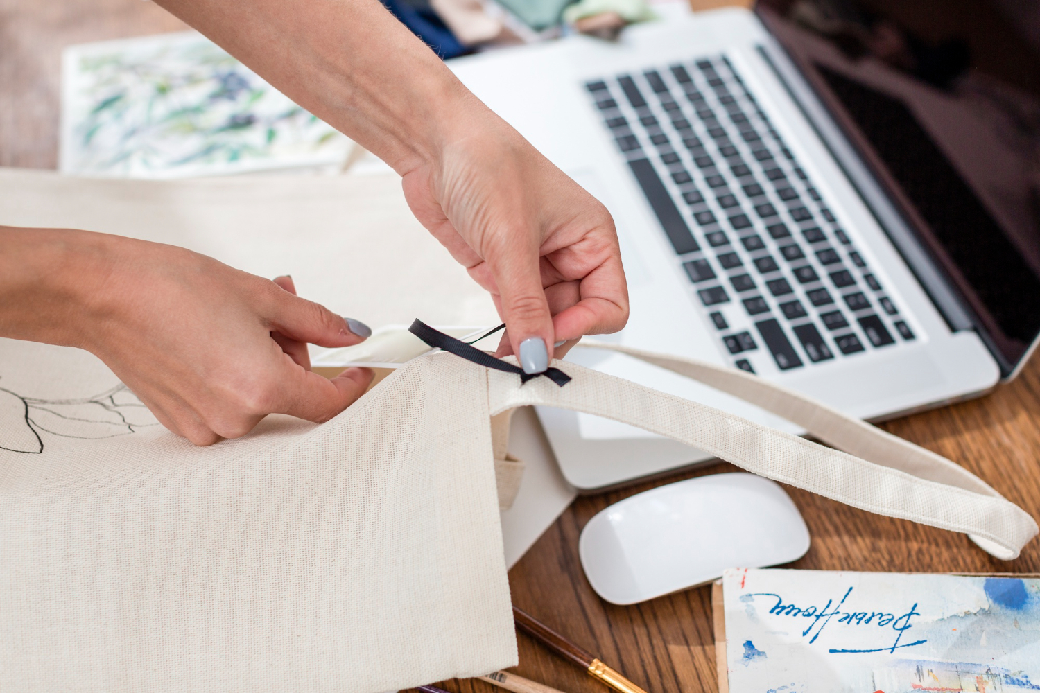 personalizar bolsos con pasamaneria
